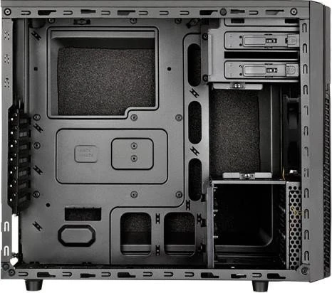 SilverStone Precision PS11 schwarz, schallgedämmt