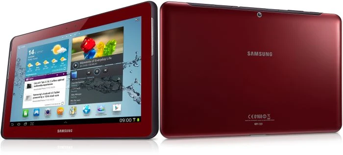 Samsung Galaxy Tab 2 10.1 P5110, rot, 16GB