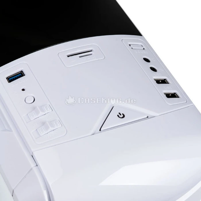 AeroCool Battlehawk V2 weiß, Acrylfenster