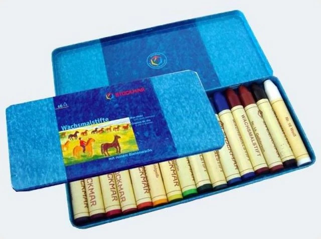 Stockmar Wachsmalstift 16 Farben, 16er-Set