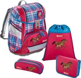 Step by Step 2in1 Horse Family Schultaschen-Set, 4-tlg.