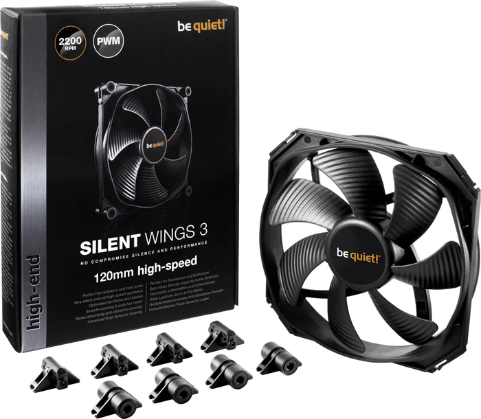 be quiet! Silent Wings 3 PWM High-Speed, 120mm