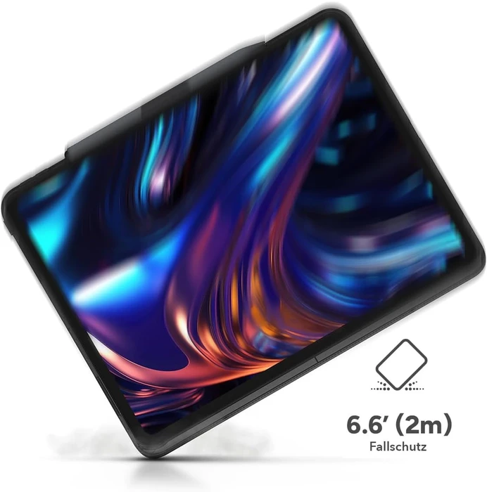 ZAGG Pro Keys 2 für iPad Pro 13" (M4/M5), grau/schwarz, DE