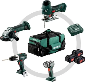 Metabo Combo Set 4.2 Akku-Maschinenset inkl. Tasche + 3 Akkus 4.0Ah