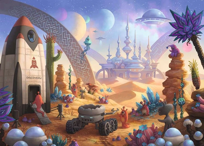 Ravensburger Puzzle EXIT Kids Die Weltraummission