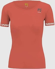 Karpos EasyFrizz Funktionsshirt kurzarm hot coral/ombre blue (Damen)