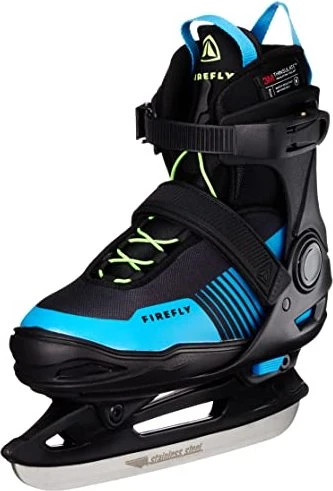 Firefly Flash IV Eislaufschuhe schwarz/blau/grün (Junior)