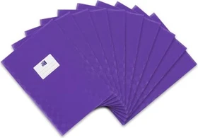 Oxford Hefthülle blickdicht, A4, violett, 10 Stück