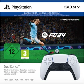 Sony DualSense Controller wireless EA Sports FC 24 Bundle weiß (PS5)