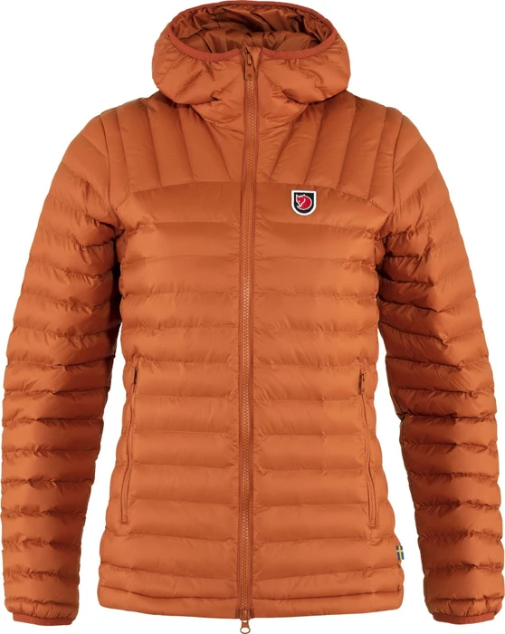 Fjällräven Expedition Lätt Hoodie Funktionsjacke terracotta brown (Damen)