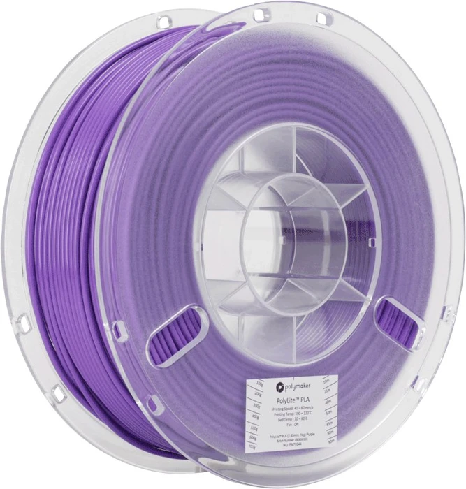 Polymaker PolyLite PLA, violett, Spule, 1.75mm
