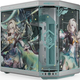 Hyte Y70 Firefly Edition, Glasfenster