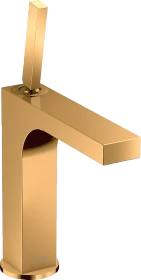 Hansgrohe Axor Citterio 160 Waschbeckenarmatur mit Ablauffernbedienung polished goldoptik