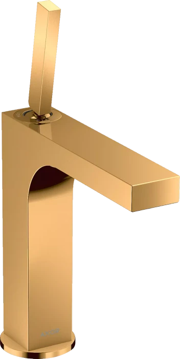 Hansgrohe Axor Citterio 160 Waschbeckenarmatur mit Ablauffernbedienung polished goldoptik