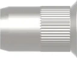 Gesipa Stahl gerändelt Senkkopf Blindnietmutter M8x11x23mm, 500 Stück