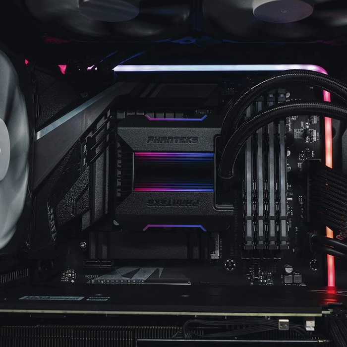 Phanteks Glacier One 240MPH schwarz