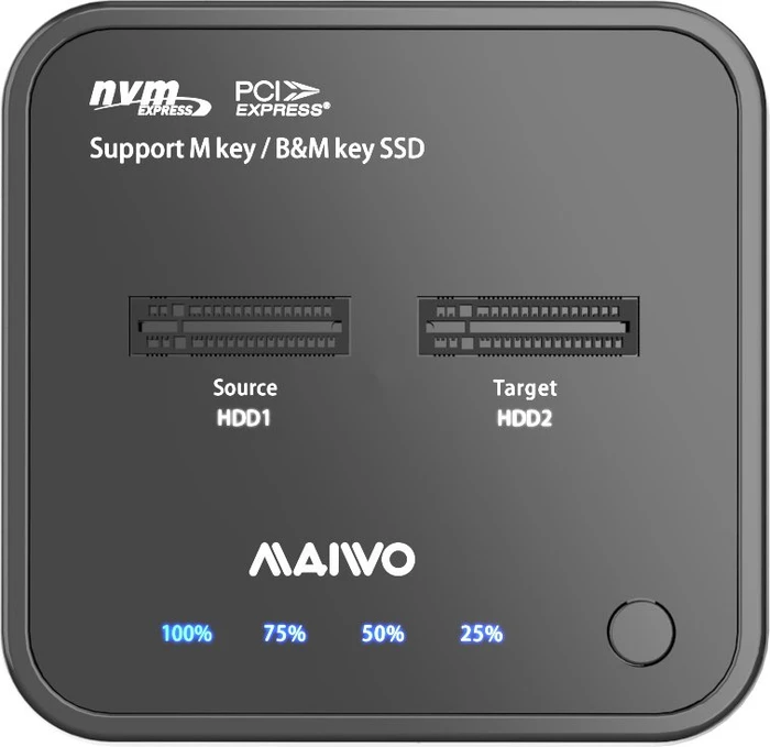 MAIWO M.2 PCIe Dockingstation mit Klon-Funktion, USB-C 3.1 (verschiedene Markenbezeichnungen)