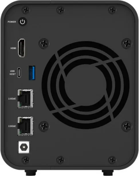 TerraMaster F2-424, Intel N95, 8GB RAM, 2x RJ-45 2.5GBase-T, 1x USB-C 3.1