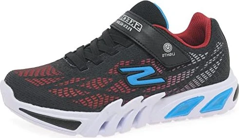 Skechers Flex-Glow Elite - Vorlo schwarz/rot/blau (Junior)