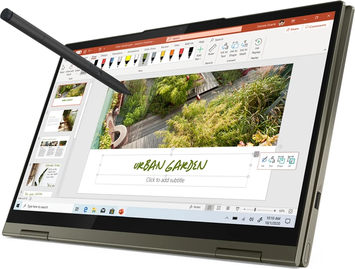 Lenovo Yoga 7 14ITL5, Dark Moss, Core i7-1165G7, 16GB RAM, 1TB SSD, DE