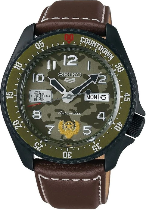 Seiko 5 Street Fighter V Guile SRPF21K1