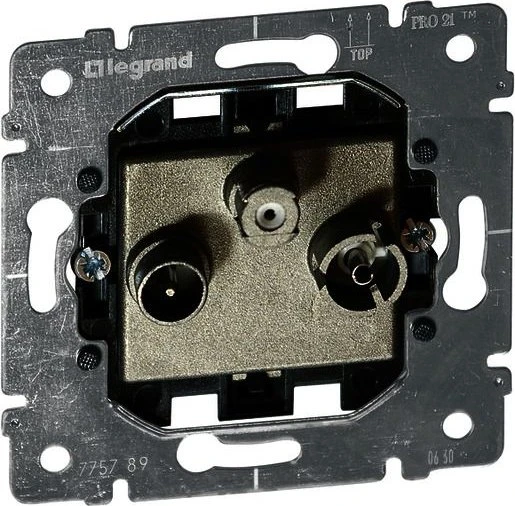 Legrand Pro21 Einsatz TV-Radio-SAT Einzeldose