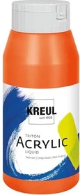 Kreul Solo Goya Triton Acrylic Acrylfarbe, echtorange, 750ml