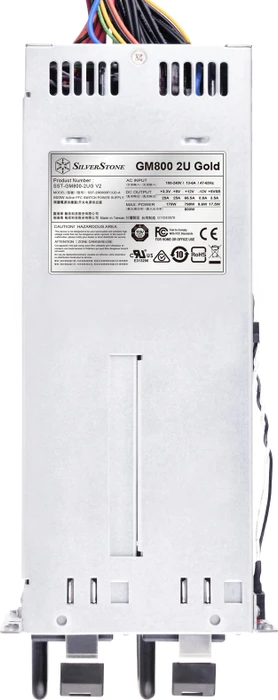 SilverStone Gemini GM800-2UG Gold V2 800W, 2HE-Servernetzteil