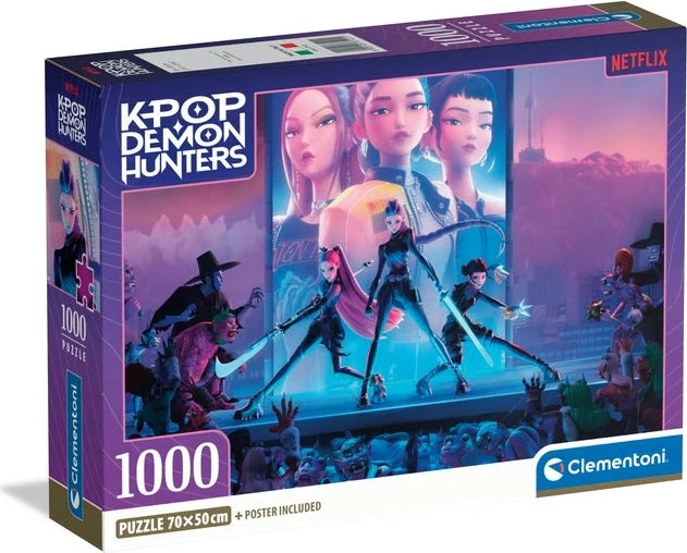 Clementoni K-POP Demon Hunters, 1000-tlg.