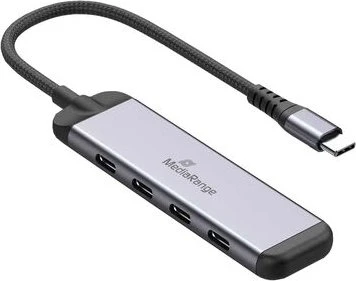 MediaRange USB-Hub, USB-C 3.0 [Stecker]