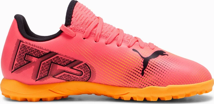 Puma Future 7 Play TT sunset glow/puma black/sun stream (Junior)