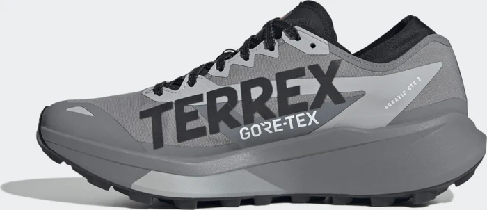 adidas Terrex Agravic GTX 2 grey three/core black/semi impact orange (Herren)