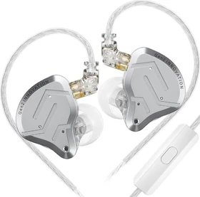 KZ ZSN Pro 2 mit Mikrofon silber