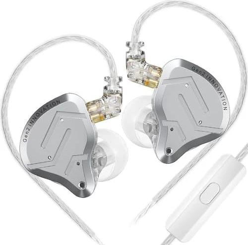 KZ ZSN Pro 2 mit Mikrofon silber
