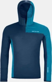 Ortovox Fleece Light Grid ZN Hoody Funktionsjacke deep ocean (Herren)