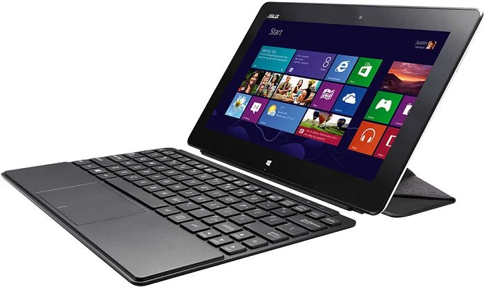 ASUS TranSleeve Bluetooth Tastatur für VivoTab Smart ME400, schwarz, DE