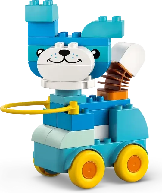 LEGO DUPLO - Tiere auf Rädern 3-in-1-Set
