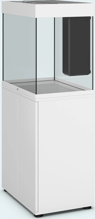 Juwel Lido 120 LED Aquarium-Set mit Unterschrank, weiß/weiß, 120l
