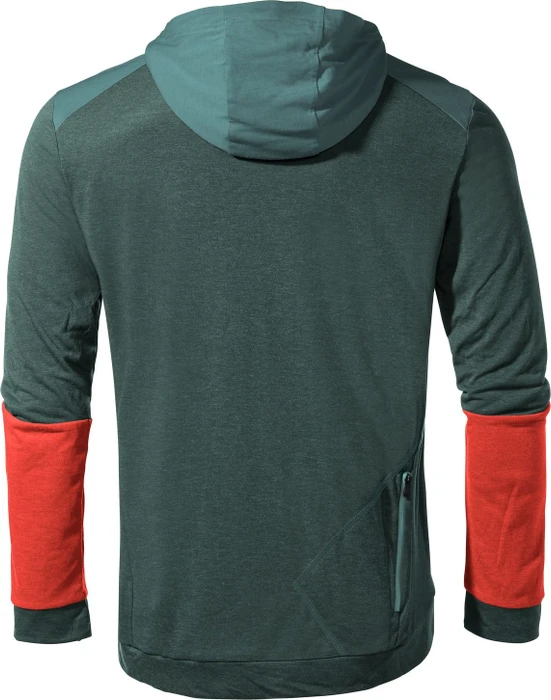 Vaude Qimsa Hoody Funktionsshirt langarm dusty moss (Herren)