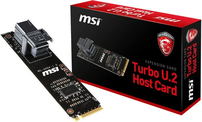 MSI Turbo U.2 Host Card