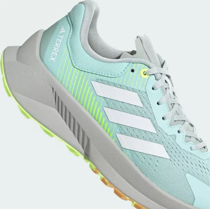 adidas Terrex Soulstride Flow semi flash aqua/crystal white/wonder silver (Damen)