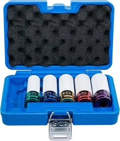 BGS technic Steckschlüsselsatz inkl. Werkzeugbox, 6-tlg.