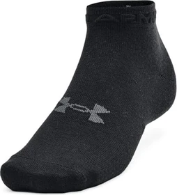 Under Armour Essential Low Cut Socken black/pitch gray, 3 Paare