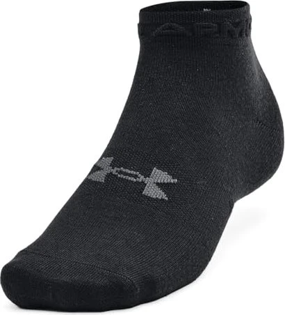 Under Armour Essential Low Cut Socken black/pitch gray, 3 Paare