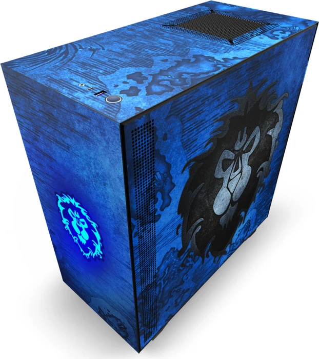 NZXT H510 Alliance CRFT 05, Glasfenster