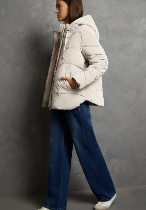Street One Jacke mit Wellen-Steppung Jacke lunar stone (Damen)