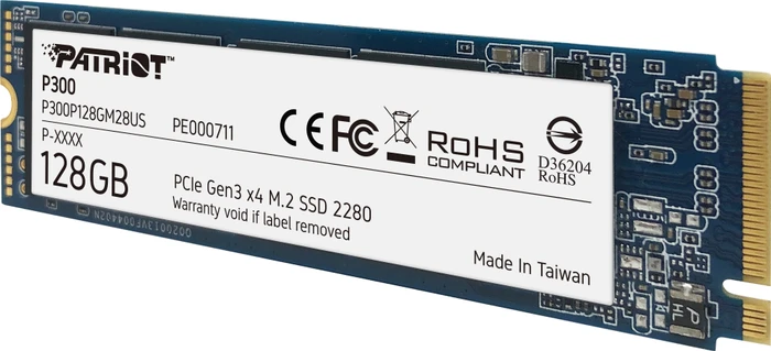 Patriot P300 128GB, M.2 2280 / M-Key / PCIe 3.0 x4