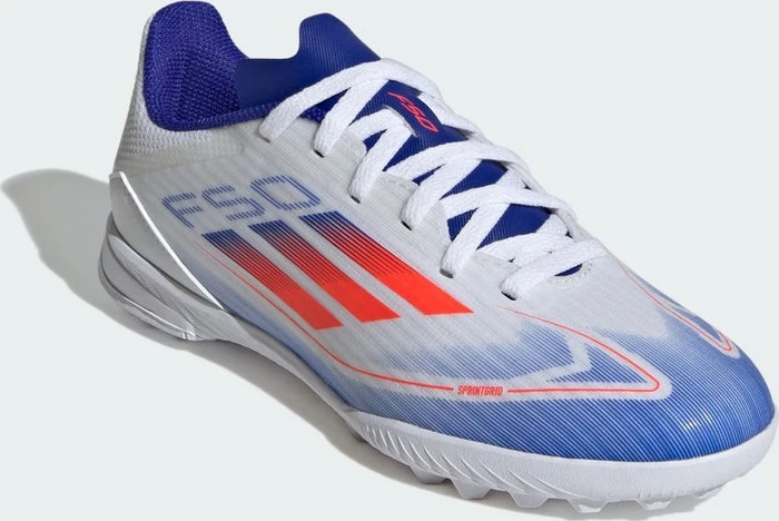 adidas F50 League TF cloud white/solar red/lucid blue (Junior)