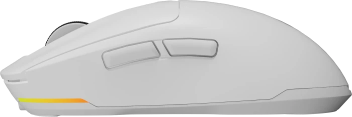Genesis Zircon 660 Pro Wireless Ultra-Lightweigt Gaming Mouse weiß, USB/Bluetooth