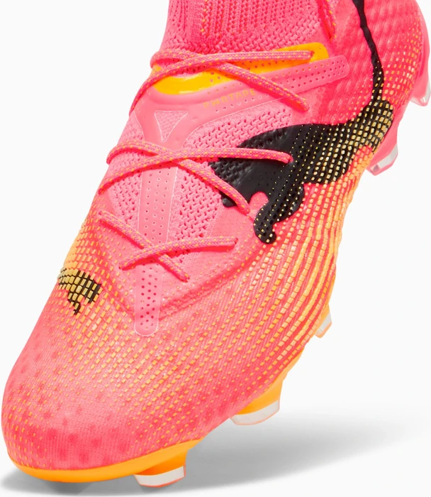 Puma Future 7 Ultimate FG/AG sunset glow/puma black/sun stream (Damen)